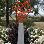 ORANGE ON WHITE
Concrete/Steel
8' x 2' [sold]